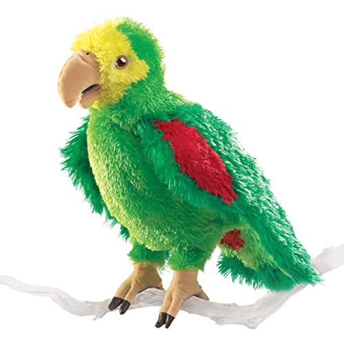 Folkmanis Amazon Parrot Hand Puppet von The Puppet Company