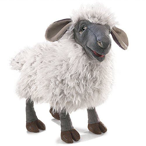 Folkmanis 3058 Bleating Sheep Plush Toy von Folkmanis