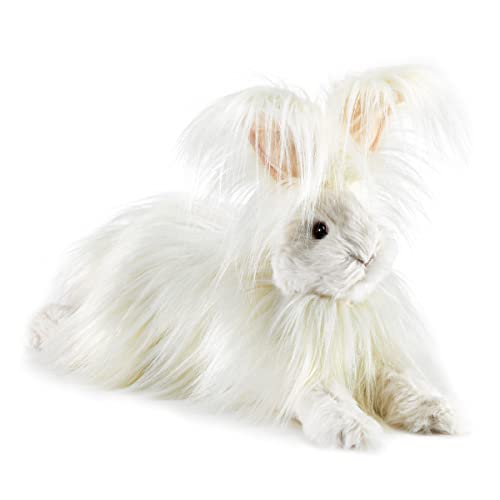 Folkmanis Angora Hase Handpuppe, Weiß von Folkmanis
