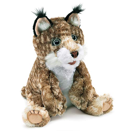 Folkmanis Hand Puppet Lynx Baby/Bobcat Kitten 3158 Colourful von Folkmanis