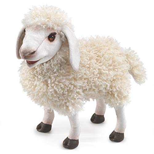Folkmanis Puppet Puppet Wooly Sheep 3166 von Folkmanis