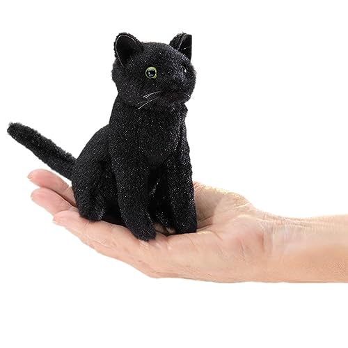 Folkmanis Mini-Fingerpuppe, Schwarze Katze von Folkmanis