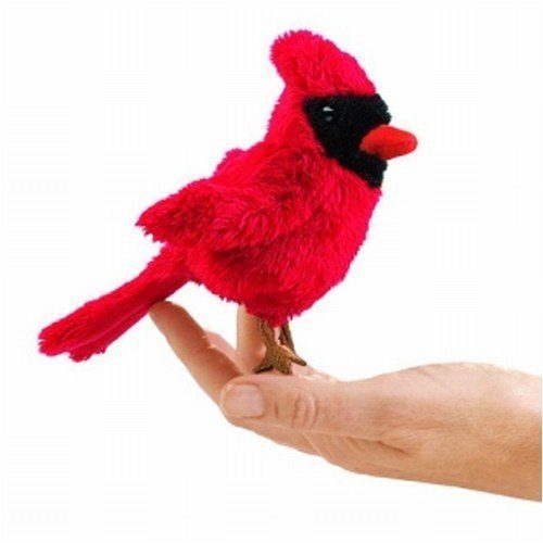 Folkmanis - Mini Kardinalsvogel - Nr. 2743 von Folkmanis