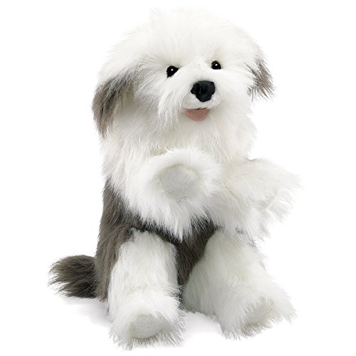 Folkmanis Sheepdog Hand Puppet von The Puppet Company