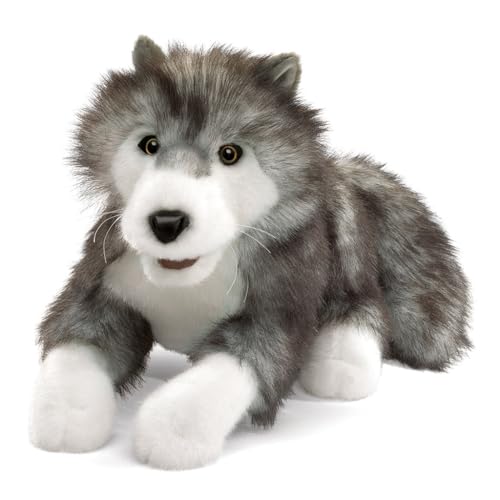 Folkmanis Timber Wolf Hand Puppet von Folkmanis