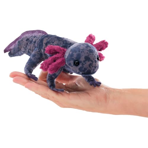Black Axolotl/Schwarzer Schwanzlurch 3208 Folkmanis Fingerpuppe von Folkmanis