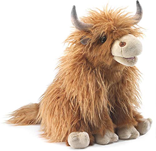 Folkmanis Scottish Highland Cow Puppet 3167 von Folkmanis