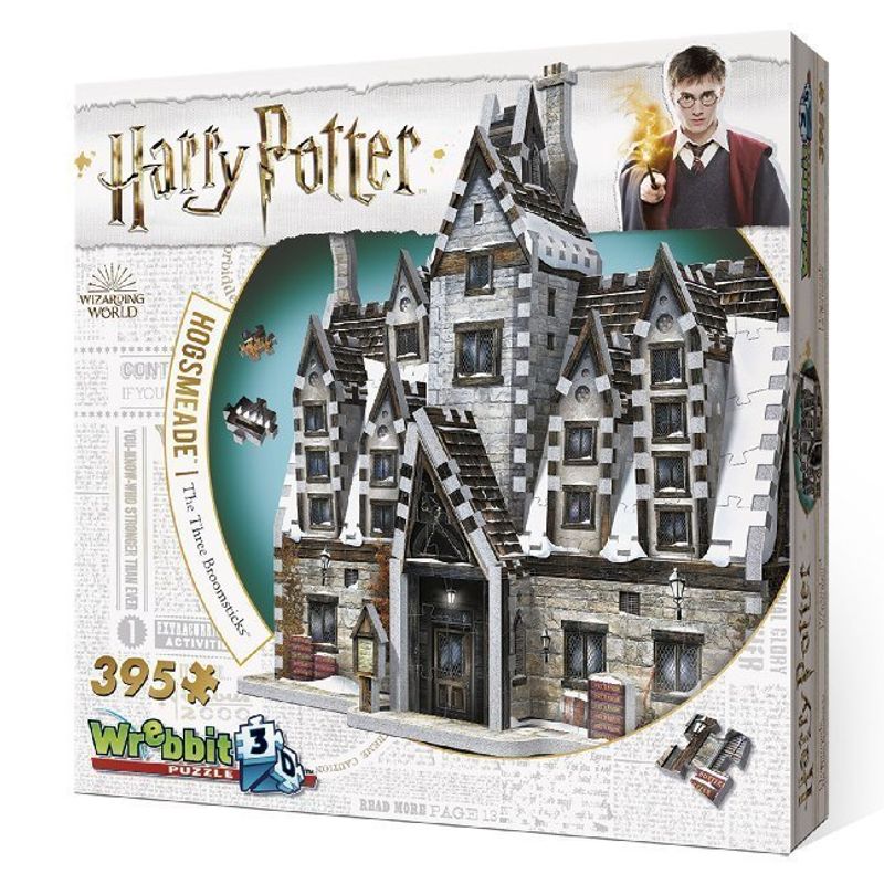 Wrebbit Puzzle 3D - Harry Potter Hogsmeade Gasthaus Die drei Besen (Puzzle) von Folkmanis