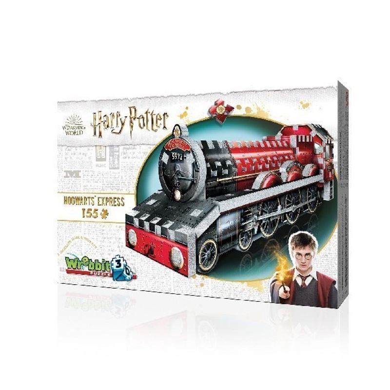 Wrebbit Puzzle 3D - Harry Potter Hogwarts Express (Puzzle) von Folkmanis