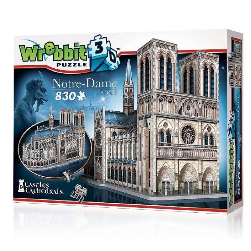 Wrebbit Puzzle 3D - Notre-Dame deParis(Puzzle) von Folkmanis