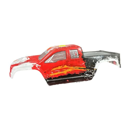 Folpus 1/10 RC Body Shell High Performance Leichtes, DIY modifiziert und leicht Ersatzzubehör für 2996A RC -Autospielzeug installieren, Rot Folpus 1/10 RC Body Shell High Performance Leichtes, DIY modifiziert und leicht Ersatzzubehör für 2996A RC -Autospielzeug installieren, Rot von Folpus