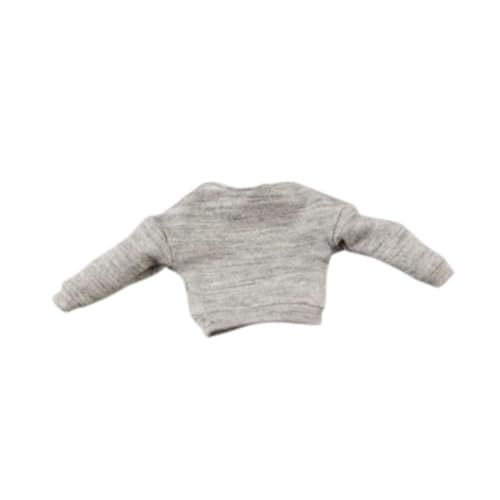 Folpus 1/12 Scale Puppenpuppenpuppen -Outifits Doll Kleidung Kostüme für 6 "weibliche Actionfiguren, Grau Folpus 1/12 Scale Puppenpuppenpuppen -Outifits Doll Kleidung Kostüme für 6 "weibliche Actionfiguren, Grau von Folpus