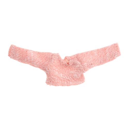 Folpus 1/12 weibliche Puppenpullover Actionfigur Kleidung Pullover Pullover für 6 Zoll weibliche Figuren, Orange Folpus 1/12 weibliche Puppenpullover Actionfigur Kleidung Pullover Pullover für 6 Zoll weibliche Figuren, Orange von Folpus