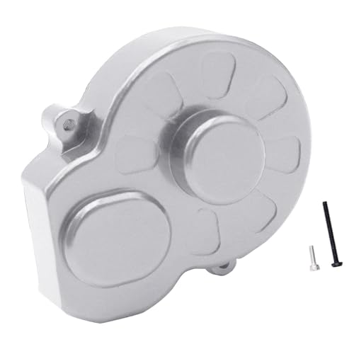 Folpus 1/28 RC Auto Getriebe Abdeckung Übertragung Fall Abdeckung Ersatz Getriebe Gehäuse für Micro B, Silber von Folpus