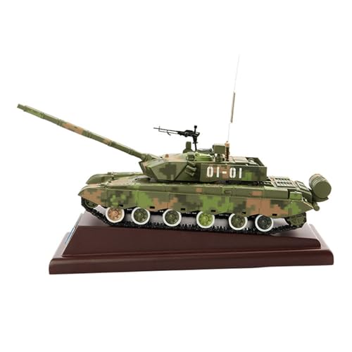 Folpus 1/40 Panzermodell, chinesisches Ztz99-Typ, Schreibtischdekor, Ornament, realistisches Panzerfahrzeugmodell für Geburtstagsgeschenke für Kinder von Folpus