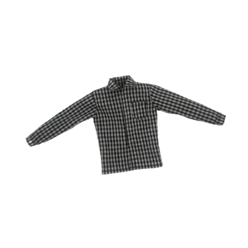 Folpus 1/6 Actionfigur Kleidung Puppenkostüm Zubehör Kariertes Hemd Trendy Casual Herren Miniatur Kleidung Verkleiden Sie Sich für 12" Männer Folpus 1/6 Actionfigur Kleidung Puppenkostüm Zubehör Kariertes Hemd Trendy Casual Herren Miniatur Kleidung Verkleiden Sie Sich für 12" Männer von Folpus