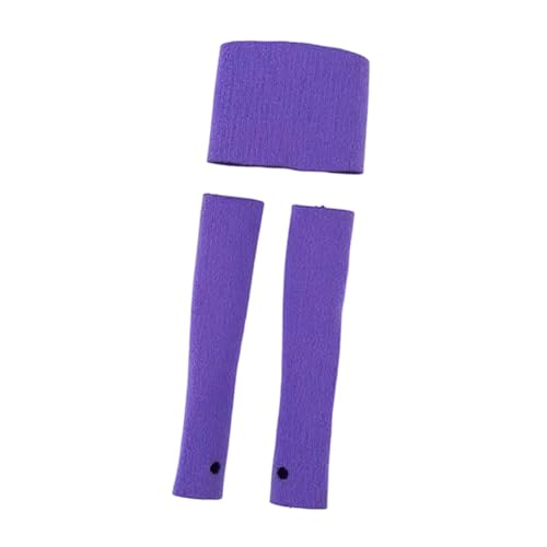 Folpus 1/6 -Skala Girl Tube Top, Tube -Oberhülle Set, Mode Action Figur Kleidung Bralette für 12 -Zoll -Actionfigur, Hellviolett von Folpus