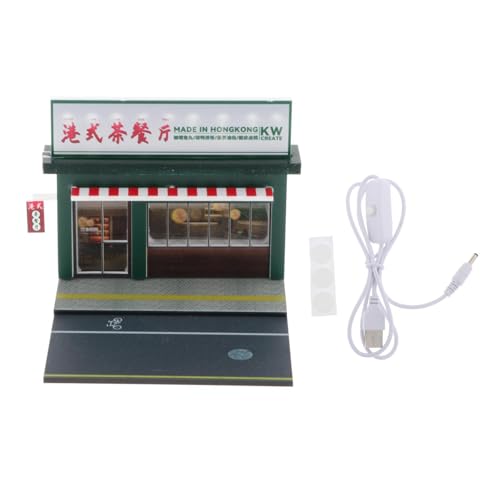 Folpus 1/64 Modellauto-Ausstellungsszene Modelle Landschaft für Modellautos Layout-Hintergrund mit Licht Diorama-Garage-Szene für Thanksgiving, Teerestaurant Folpus 1/64 Modellauto-Ausstellungsszene Modelle Landschaft für Modellautos Layout-Hintergrund mit Licht Diorama-Garage-Szene für Thanksgiving, Teerestaurant von Folpus