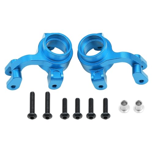 Folpus 1 Paar RC-Vorderlenkbecher Links und rechts, P73230B, Zubehör, Vorderlenkkomponenten, direkter Ersatz für 1/7 RC-Autos, Blau von Folpus