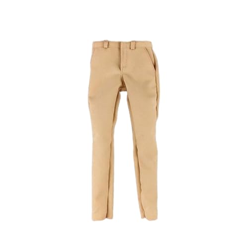 Folpus 1: 6 -Skala -Mann -Figurenhose, Mini -Hosen -Zubehör, Puppendekor, Kostümkleid -Mann -Figuren Zubehör für 12 -Zoll -männliche Figur, Beige Folpus 1: 6 -Skala -Mann -Figurenhose, Mini -Hosen -Zubehör, Puppendekor, Kostümkleid -Mann -Figuren Zubehör für 12 -Zoll -männliche Figur, Beige von Folpus