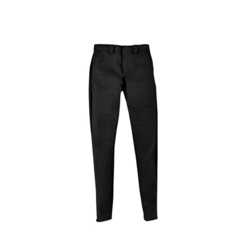 Folpus 1: 6 -Skala -Mann -Figurenhose, Mini -Hosen -Zubehör, Puppendekor, Kostümkleid -Mann -Figuren Zubehör für 12 -Zoll -männliche Figur, Schwarz Folpus 1: 6 -Skala -Mann -Figurenhose, Mini -Hosen -Zubehör, Puppendekor, Kostümkleid -Mann -Figuren Zubehör für 12 -Zoll -männliche Figur, Schwarz von Folpus