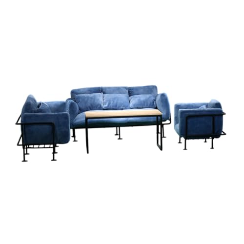 Folpus 1: 6 Sofa Set Model Miniatursofa Möbel Dress Up Accessoire mit Tischpuppendekor Mini von Folpus