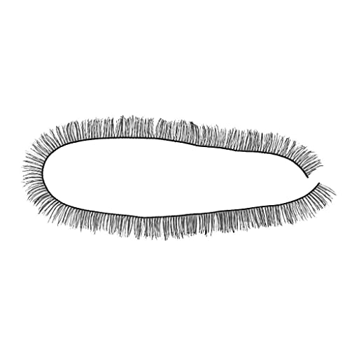 Folpus 10 Stück Bjd False Es, Puppenstreifen, Professionelle Wimpern für Die Herstellung Und Den Ersatz von Puppen, Schwarz, 10 mm Folpus 10 Stück Bjd False Es, Puppenstreifen, Professionelle Wimpern für Die Herstellung Und Den Ersatz von Puppen, Schwarz, 10 mm von Folpus