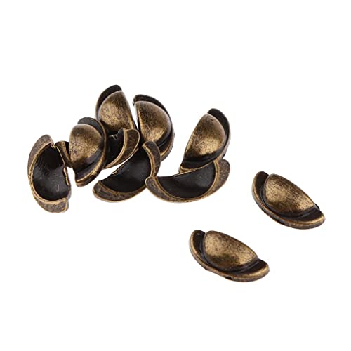Folpus 10 Stücke 1/6 Hardware Schubladengriff, Puppenhaus Miniatur Spielzeug für Tür/Schubladenzubehör, Bronze Folpus 10 Stücke 1/6 Hardware Schubladengriff, Puppenhaus Miniatur Spielzeug für Tür/Schubladenzubehör, Bronze von Folpus
