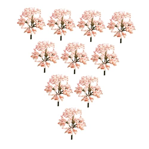 Folpus 10x Miniaturbäume Künstliche Bäume Gebäude Diorama Dekor Zubehör DIY Handwerk Landschaft Ornament Szene Herstellung Zubehör, 9 cm Höhe Folpus 10x Miniaturbäume Künstliche Bäume Gebäude Diorama Dekor Zubehör DIY Handwerk Landschaft Ornament Szene Herstellung Zubehör, 9 cm Höhe von Folpus