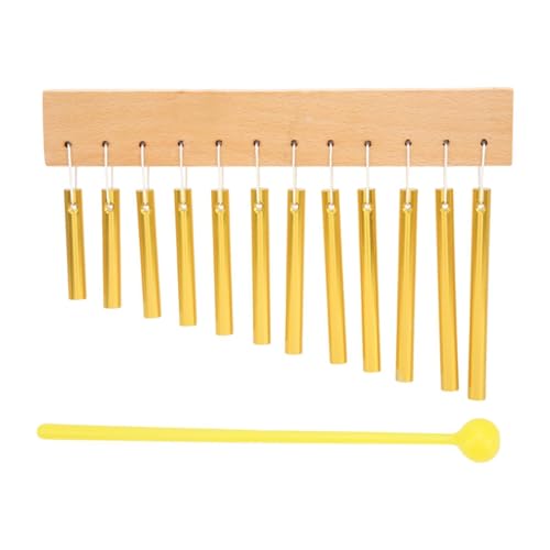 Folpus 12 Bar Chimes Percussion Wind Chimes Sensorisches Spielzeug Percussion Instrument von Folpus
