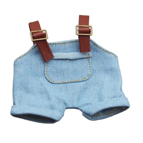 Folpus 17cm Puppenzubehör Hosen Puppenoverall Hosen Puppenkleidung Spielzeug Puppenanziehspielzeug, BLAU Folpus 17cm Puppenzubehör Hosen Puppenoverall Hosen Puppenkleidung Spielzeug Puppenanziehspielzeug, BLAU von Folpus