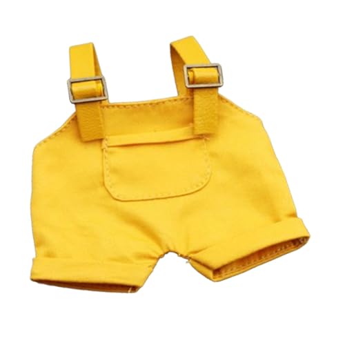 Folpus 17cm Puppenzubehör Hosen Puppenoverall Hosen Puppenkleidung Spielzeug Puppenanziehspielzeug, GELB Folpus 17cm Puppenzubehör Hosen Puppenoverall Hosen Puppenkleidung Spielzeug Puppenanziehspielzeug, GELB von Folpus