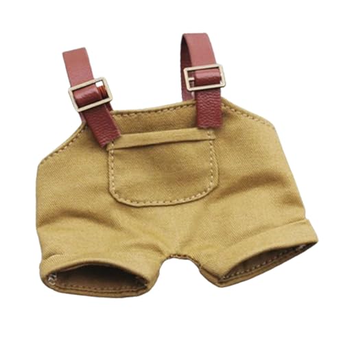 Folpus 17cm Puppenzubehör Hosen Puppenoverall Hosen Puppenkleidung Spielzeug Puppenanziehspielzeug, Khaki Folpus 17cm Puppenzubehör Hosen Puppenoverall Hosen Puppenkleidung Spielzeug Puppenanziehspielzeug, Khaki von Folpus