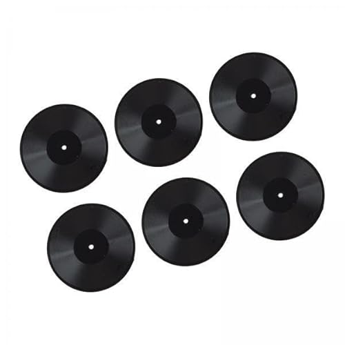 Folpus 2X 6 X 1:6 Mini Schallplatten Modell, Vorgeben, Spielen, Mikro Landschaft, Mini Vinyl Schallplatten Recorder, Player für Schlafzimmer, Desktop, von Folpus