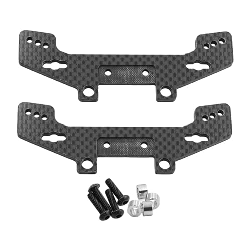 Folpus 2pcs Kohlefaser Stoßdämpfer Schockturm für TT02 TT02R 1: 10 RC Auto Folpus 2pcs Kohlefaser Stoßdämpfer Schockturm für TT02 TT02R 1: 10 RC Auto von Folpus