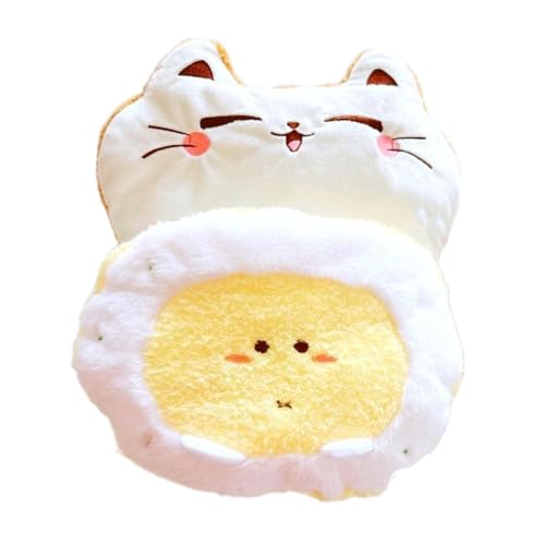 Folpus 3X Puppenbettwäsche-Zubehör, Babypuppendecken, Bettlaken und Kissen für 17 cm große Puppen, Neujahrsgeschenke, Katze Folpus 3X Puppenbettwäsche-Zubehör, Babypuppendecken, Bettlaken und Kissen für 17 cm große Puppen, Neujahrsgeschenke, Katze von Folpus