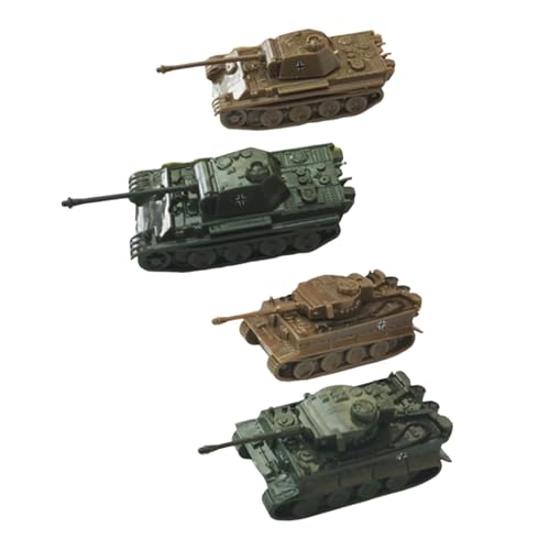 Folpus 4 Stück 1/144 Fahrzeugbausätze Modellbauspielzeug Puzzlespiele für Lernspielzeug Jungen Sammlung Partygeschenke, Style A von Folpus