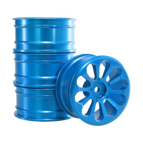 Folpus 4-teilige 1/10 Radnaben Ersatzteile DIY ACCS Robuste Fahrsätze Ersatzkomponenten für 128 86S RC-Fernbedienungsauto, Himmelblau Folpus 4-teilige 1/10 Radnaben Ersatzteile DIY ACCS Robuste Fahrsätze Ersatzkomponenten für 128 86S RC-Fernbedienungsauto, Himmelblau von Folpus