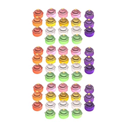 Folpus 50x Mini-Pfannenspielzeug, Spielzeughaus, Geschirr, gemischt, für Märchengarten-Simulation, kleine Ornamente, Eintopftopf, Modell, Mini-Kochgeschirr Folpus 50x Mini-Pfannenspielzeug, Spielzeughaus, Geschirr, gemischt, für Märchengarten-Simulation, kleine Ornamente, Eintopftopf, Modell, Mini-Kochgeschirr von Folpus