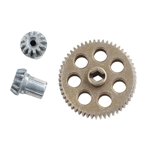 Folpus 54T Hauptzahnrad, RC-Auto-Ersatzteile aus Metall im Maßstab 1/18 für RC-Truck-Antriebszahnrad, Fernbedienung, Crawler-Zubehör, Ersatz von Folpus