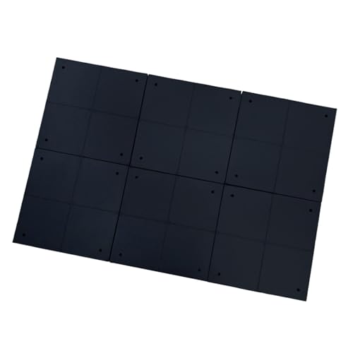 Folpus 6-teilige Grundplatte, Bodengrundplatte, vielseitige Geschenke, Modellmontage, Modell-Display-Basis, Mecha-Hangar, Garage, Diorama-Kit, Style A von Folpus