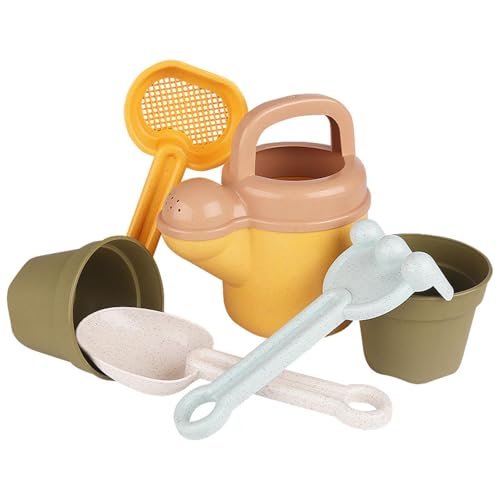 Folpus 6-teiliges Strandspielzeug-Set für Kinder, Sandeimer- und Schaufel-Set, lustiges Sandspielzeug, Sandkastenspielzeug für unterwegs im Hinterhof, Jungen Folpus 6-teiliges Strandspielzeug-Set für Kinder, Sandeimer- und Schaufel-Set, lustiges Sandspielzeug, Sandkastenspielzeug für unterwegs im Hinterhof, Jungen von Folpus