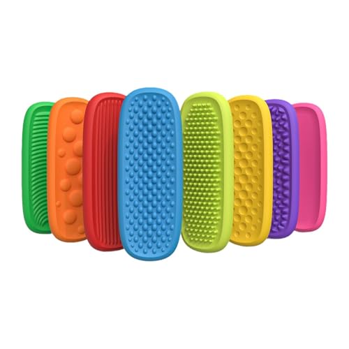 Folpus 8pcs Sensory Stones für Kinder Stille Spielzeug Neuheit Bildungsspielzeug, Schachtel Folpus 8pcs Sensory Stones für Kinder Stille Spielzeug Neuheit Bildungsspielzeug, Schachtel von Folpus