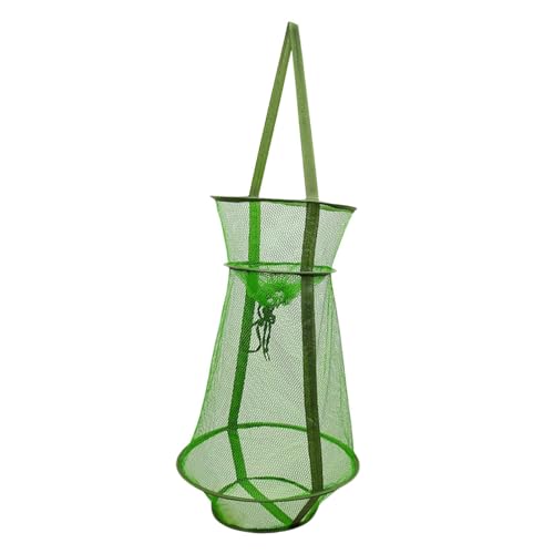Folpus Angelkorb, Angelhalter, Fischernetz, Käfig, Fischernetz für Salzwasser, Outdoor, Meeresfrüchte, 60CM Folpus Angelkorb, Angelhalter, Fischernetz, Käfig, Fischernetz für Salzwasser, Outdoor, Meeresfrüchte, 60CM von Folpus