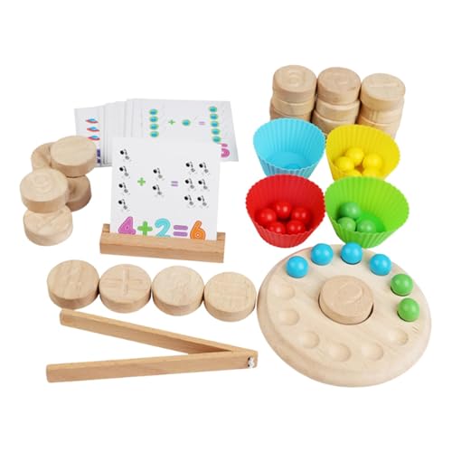 Folpus Arithmetik-Mathe-Spielzeugset, Matching-Spiel, Entwicklung eines intelligenten, frühpädagogischen Farbsortierspiels als Geburtstagsgeschenk Folpus Arithmetik-Mathe-Spielzeugset, Matching-Spiel, Entwicklung eines intelligenten, frühpädagogischen Farbsortierspiels als Geburtstagsgeschenk von Folpus