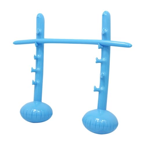 Folpus Aufblasbare Hochsprungstange, Partyzubehör, Spiel-Requisite, Outdoor-Spielzeug für Picknick im Innen- und Außenbereich, Blau Folpus Aufblasbare Hochsprungstange, Partyzubehör, Spiel-Requisite, Outdoor-Spielzeug für Picknick im Innen- und Außenbereich, Blau von Folpus