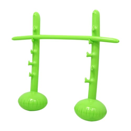 Folpus Aufblasbare Hochsprungstange, Partyzubehör, Spiel-Requisite, Outdoor-Spielzeug für Picknick im Innen- und Außenbereich, GrÜn Folpus Aufblasbare Hochsprungstange, Partyzubehör, Spiel-Requisite, Outdoor-Spielzeug für Picknick im Innen- und Außenbereich, GrÜn von Folpus