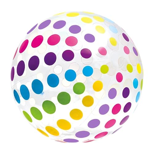 Folpus Aufblasbarer Sommer-Strandball, Schwimmbadspielzeug für und Erwachsene, Sommer-Wasserspiel für Pool, Urlaub, Strandparty-Zubehör, Punktball von Folpus