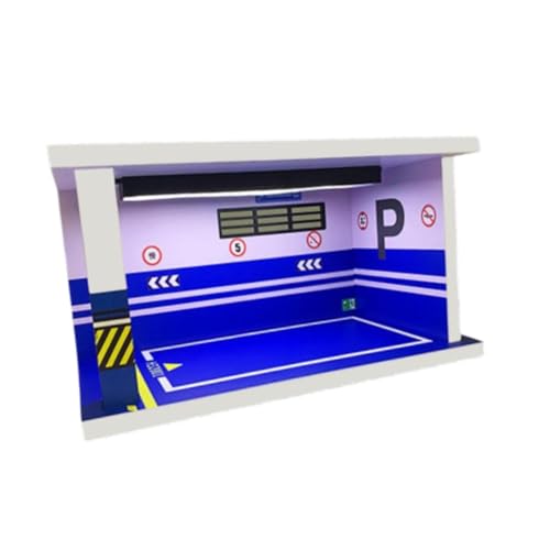 Folpus Automodell Vitrine Vitrine 1:32 Parkplatz Szene Modell Spielzeug Auto Vitrine für Tisch Folpus Automodell Vitrine Vitrine 1:32 Parkplatz Szene Modell Spielzeug Auto Vitrine für Tisch von Folpus
