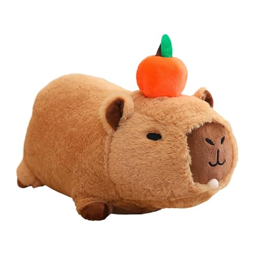 Folpus Capybara-Plüschtier, Plüsch-Capybara-Puppe mit Ton und Blasen, Cartoon-Plüschtier, 40CM von Folpus